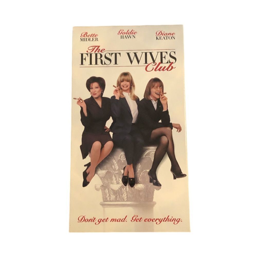 3 for $30‎ The First Wives Club VHS, Vintage, 1996